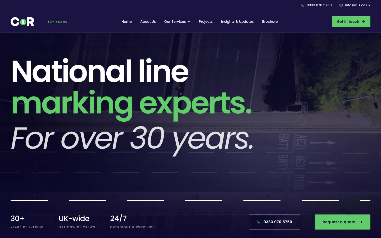 The C&R website